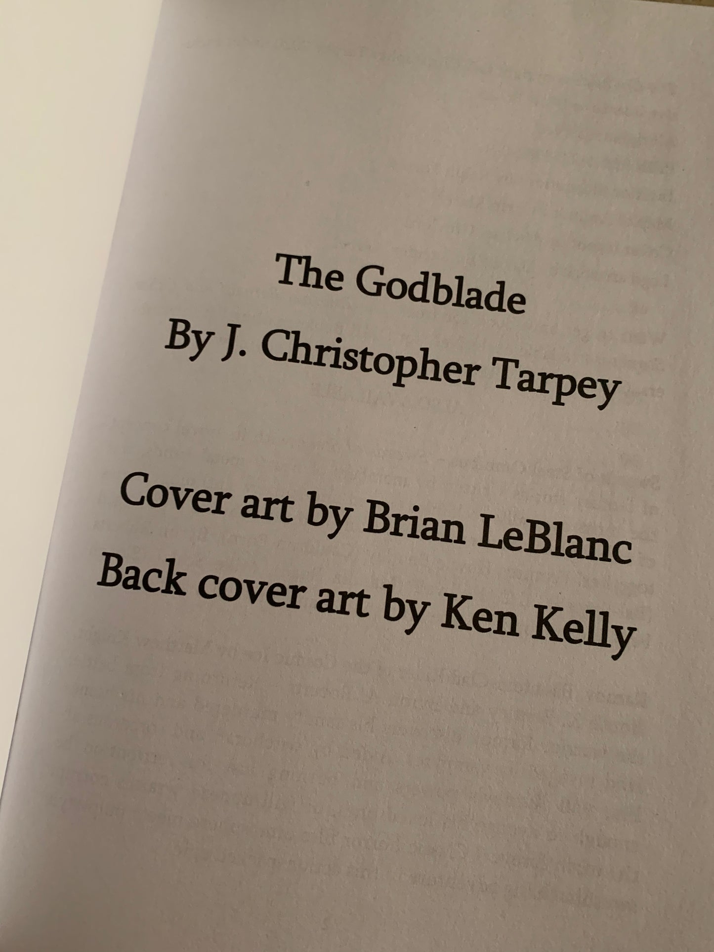 The Godblade