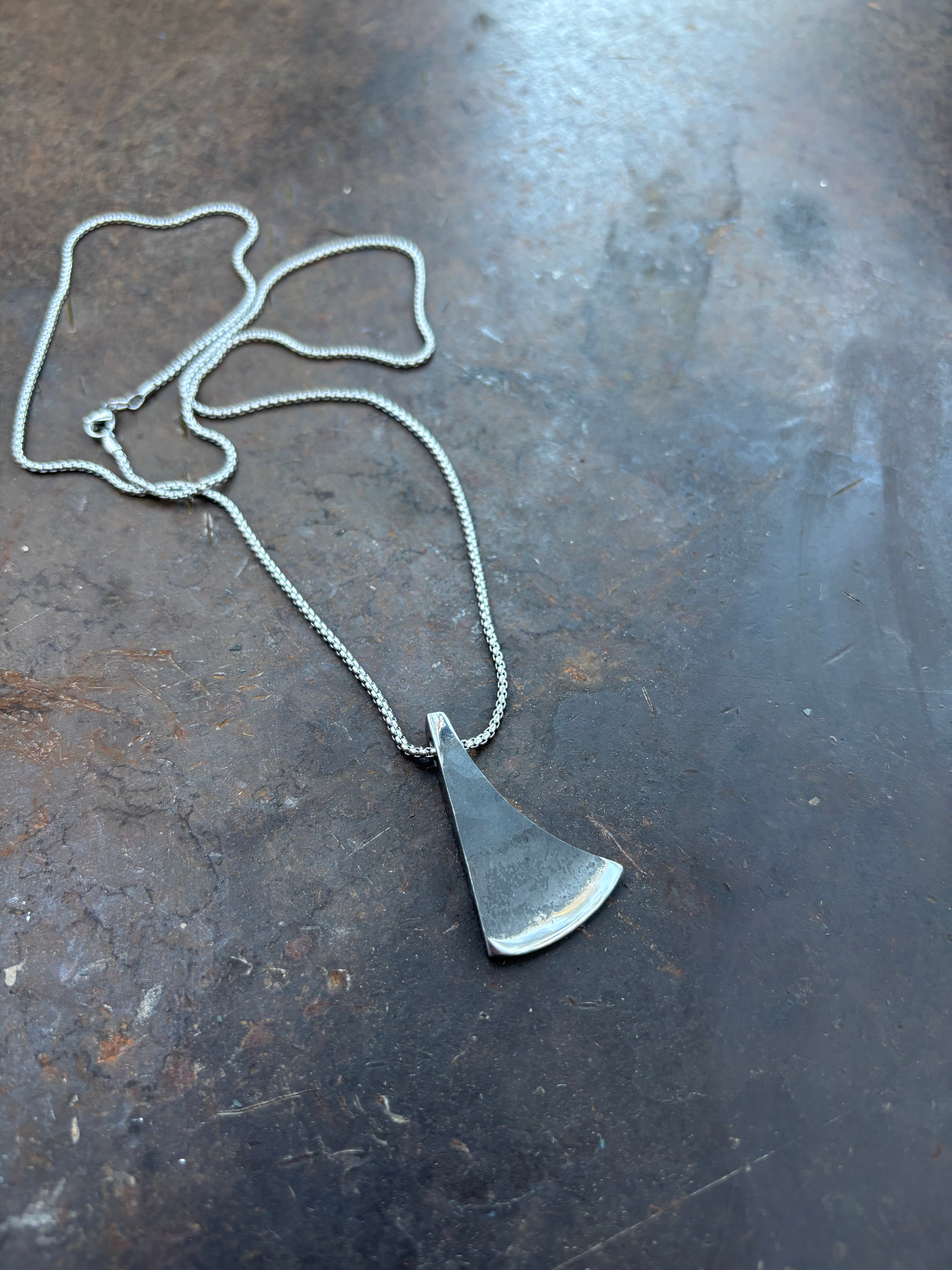 Small Axe Pendant – Hammerhall Forge